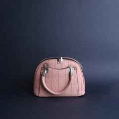 Pink Plaid Dome Bag