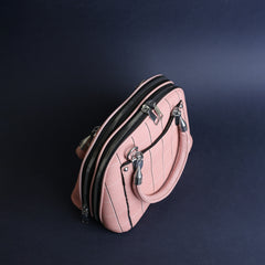 Pink Plaid Dome Bag